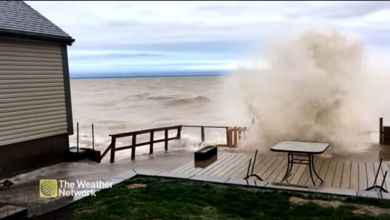 Lake Ontario flooding the weather network